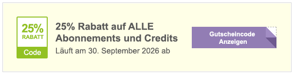 Shutterstock-Promocode! - Sparen Sie 25 % auf jedes Credit-Paket oder Abonnement – ​​Shutterstock-Promo-Code