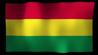 Bolivia-flag-4k-motion-loop-stock-video