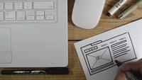 Web-designer-sketching