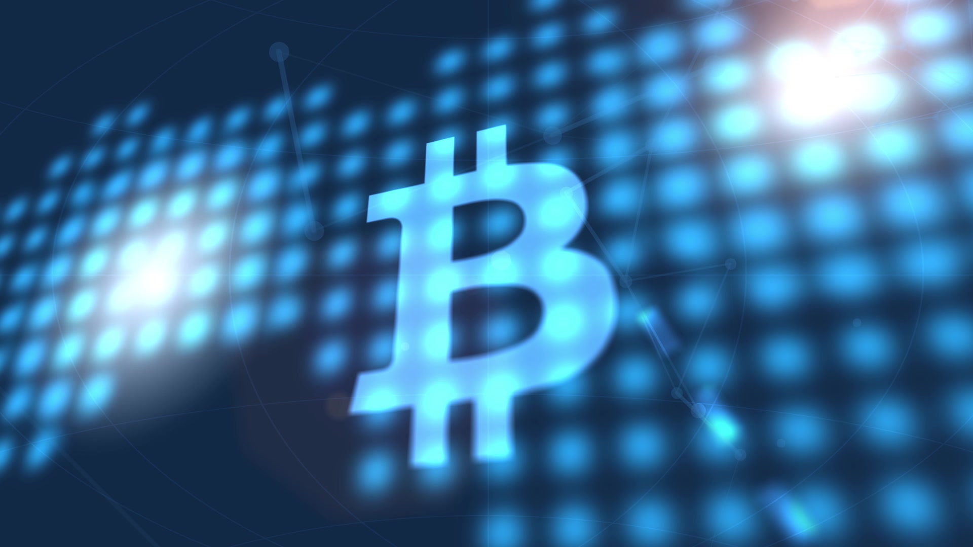 bitcoin cryptocurrency icon animation blue digital world map technology  background - Free HD Video Clips & Stock Video Footage at Videezy!