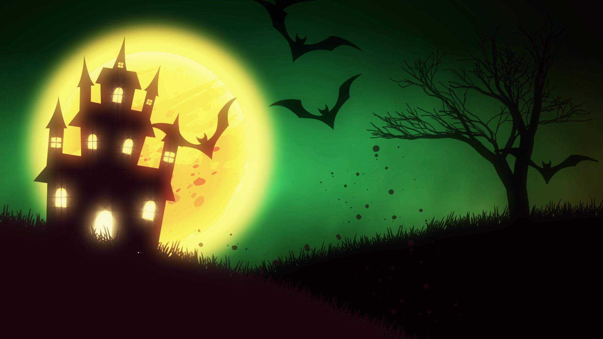 animation of a spooky haunted house with Jack-o-lantern Halloween pumpkins - Free HD Video Clips & Stock Video Footage at Videezy! animation of a spooky haunted house with Jack-o-lantern Halloween pumpkins - Free HD Video Clips & Stock Video Footage at Videezy!
