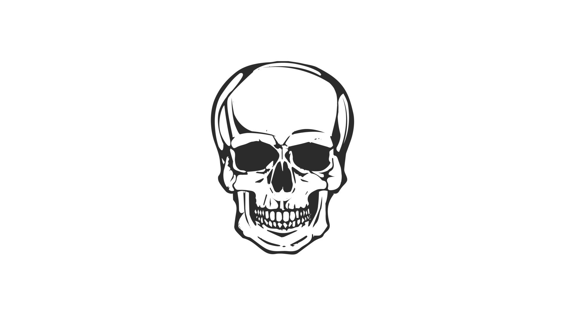 Tête de crâne mort riant boucle - Clips et séquences vidéo HD gratuits sur  Videezy !, image size:1920x1080