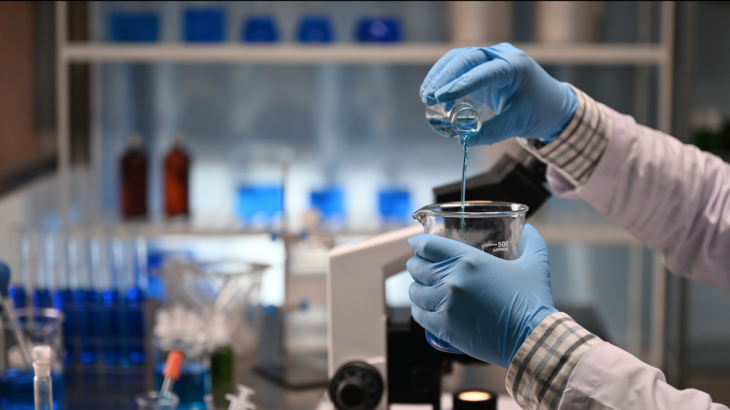 Chemistry Mixing Chemicals