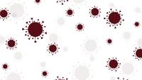 Animation of Virus Floating