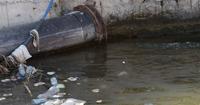 Déchets de pollution de l&#39;eau