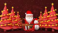 Merry Christmas with Lots of Trees
